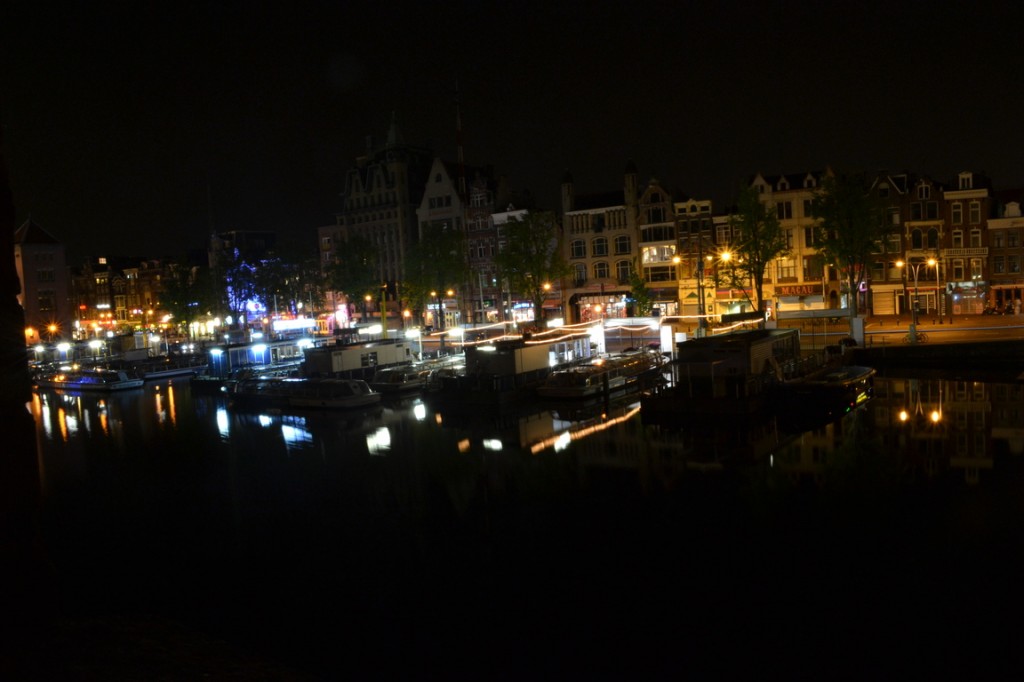 Ámsterdam de noche