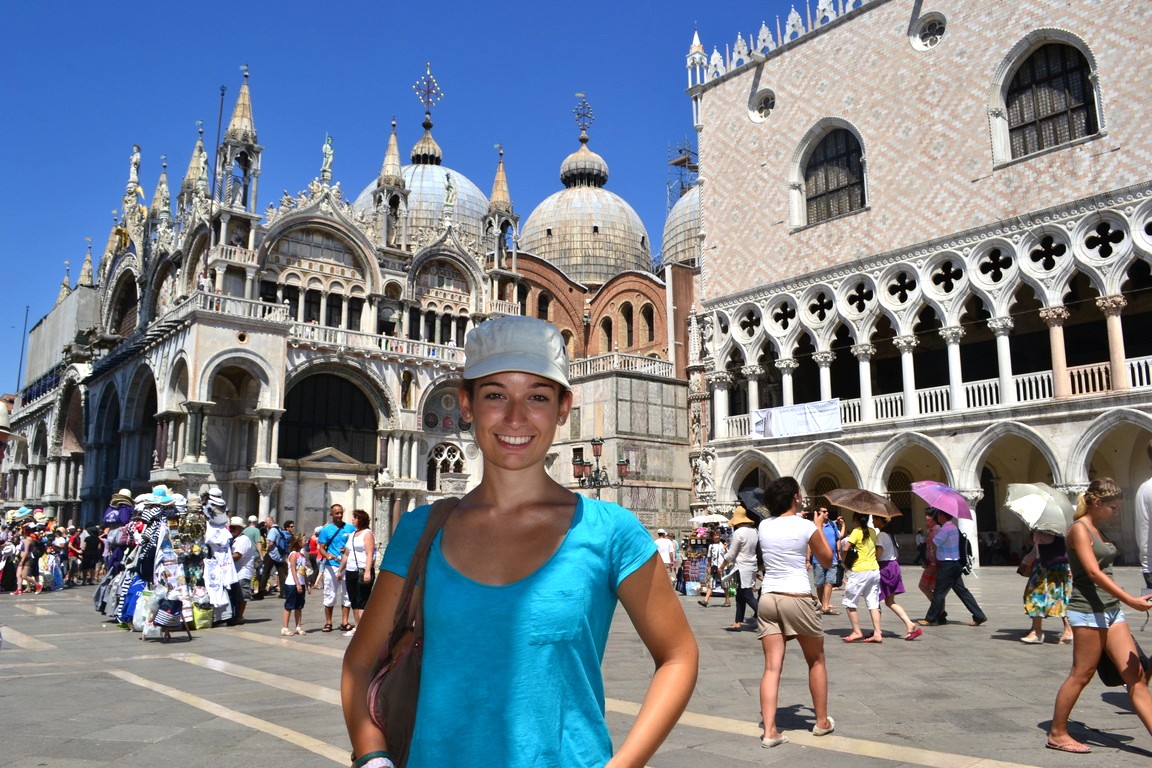 Jani con el Duomo y el Palacio Ducal - Venecia