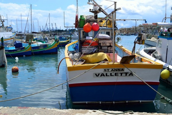 Marsaxlokk, el precioso pueblo pesquero maltés