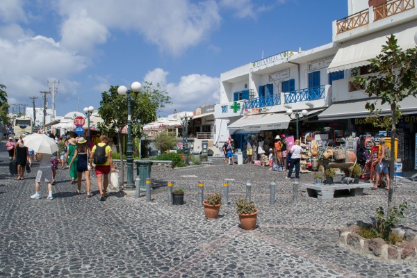 Fira, la capital de Santorini